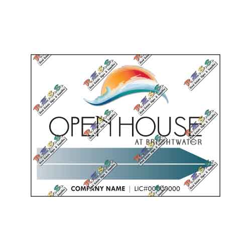 Brightwater - Open House Signs - R.E.S.S. - Real Estate Signs & Services