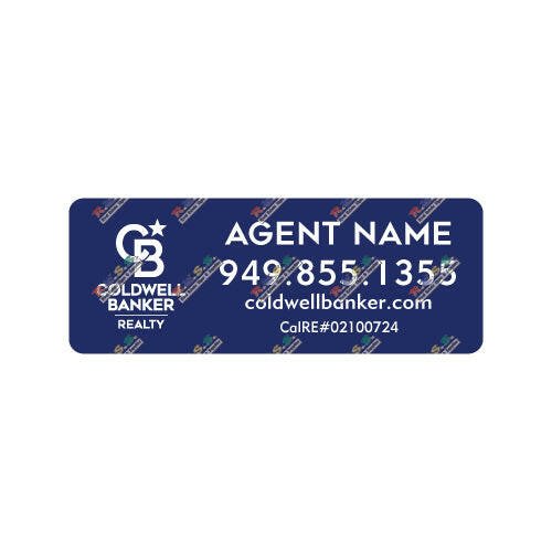 Coldwell Banker - Car Magnetic Sign | 9x24 (PAIR)