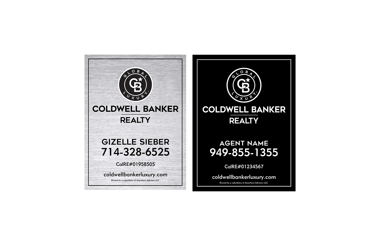 Coldwell Banker Global Luxury - Listing Sign | 18x24