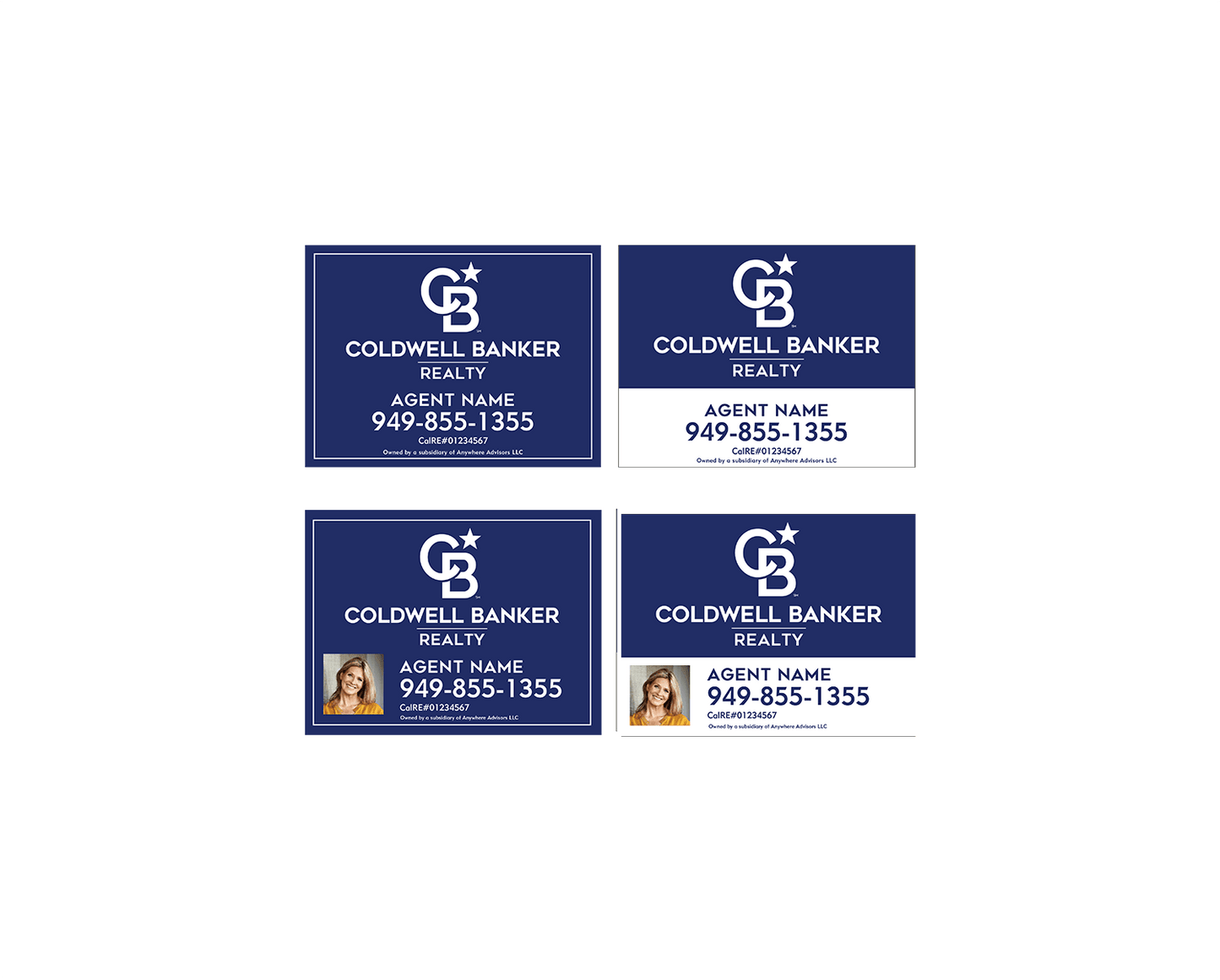 Coldwell Banker - Listing Signs | 24x18 - R.E.S.S. - Real Estate Signs & Services