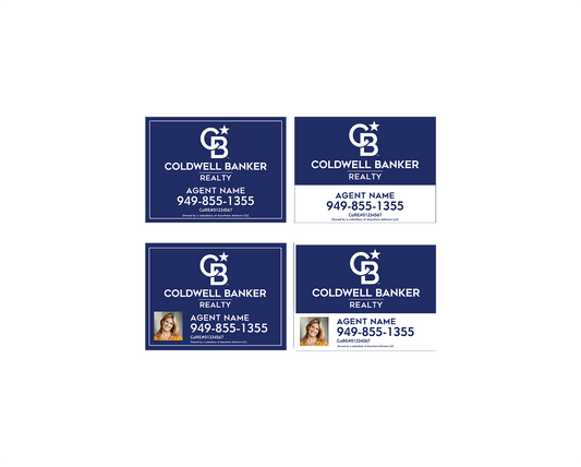 Coldwell Banker - Listing Signs | 24x18 - R.E.S.S. - Real Estate Signs & Services