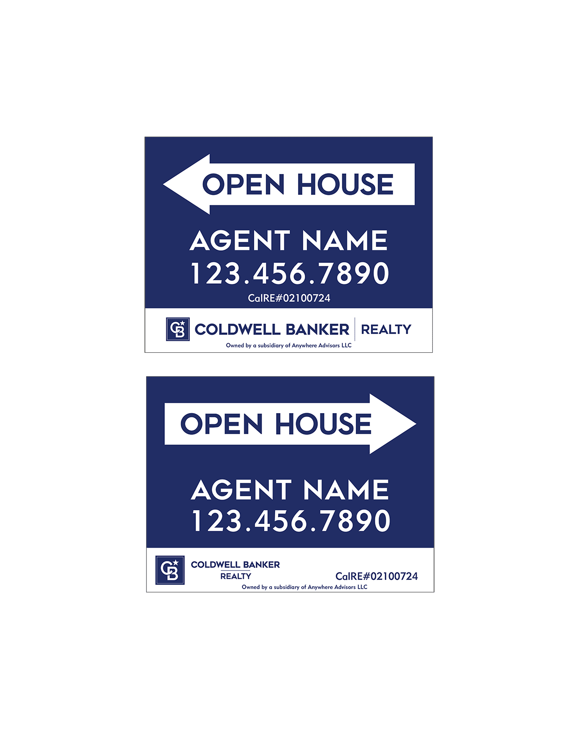 Coldwell Banker - Open House | 24x18