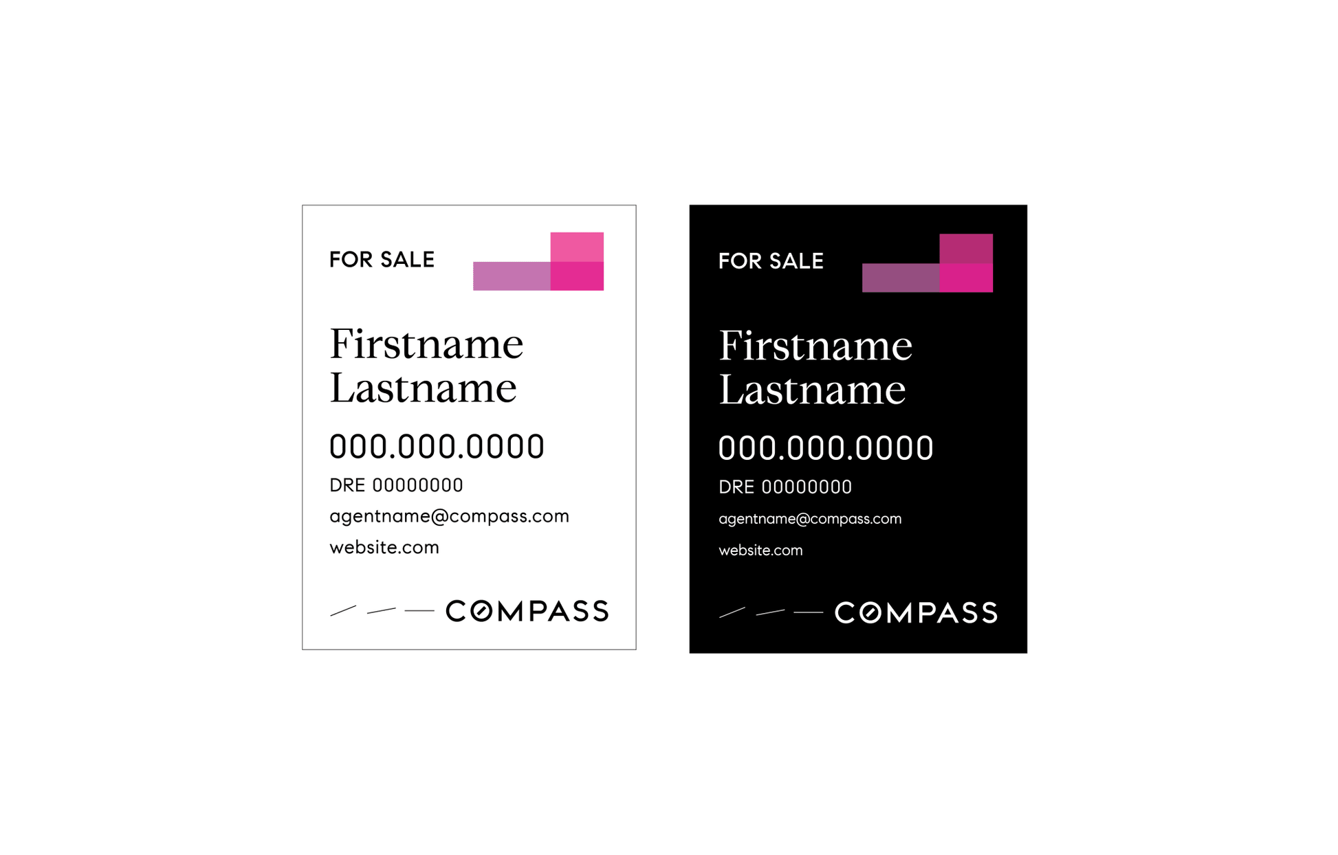 Compass - Listing Sign | 18x24