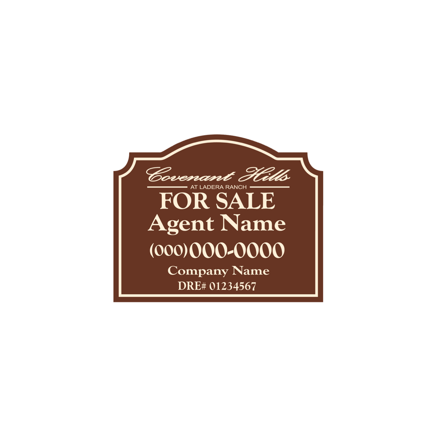 Covenant Hills - Listing Sign with Post - R.E.S.S. - Real Estate Signs & Services