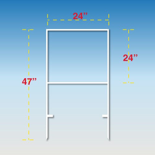 Sign Holder - Metal Frame