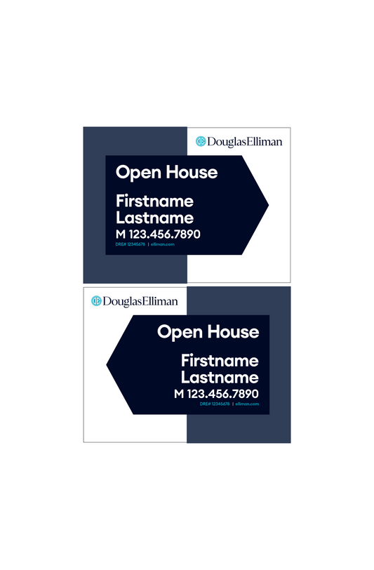 Douglas Elliman - Open House | 24x18 - R.E.S.S. - Real Estate Signs & Services