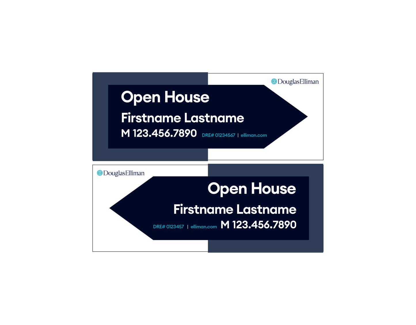 Douglas Elliman - Open House | 24x9 - R.E.S.S. - Real Estate Signs & Services