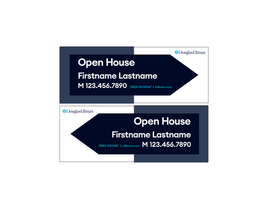 Douglas Elliman - Open House | 24x9 - R.E.S.S. - Real Estate Signs & Services
