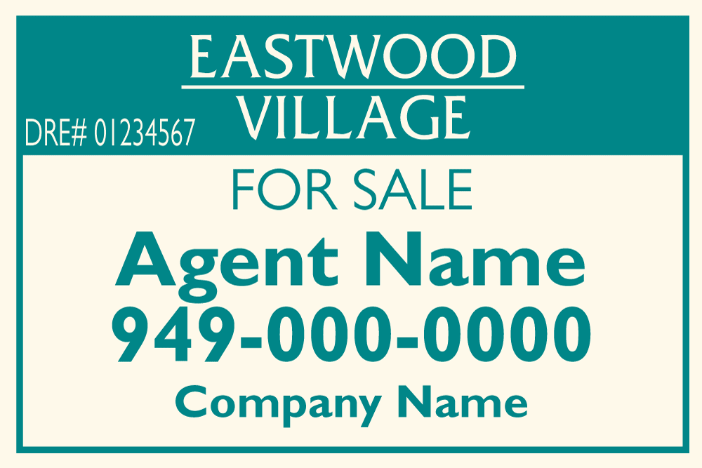 Eastwood Village - Listing Sign