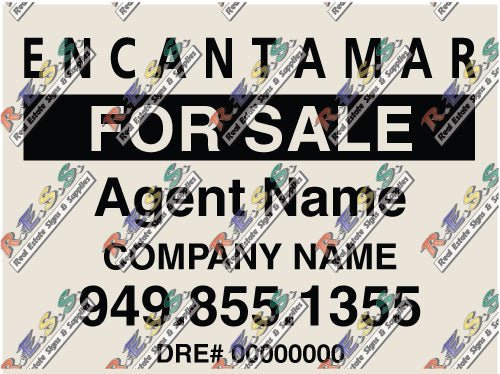 Encantamar - Listing Sign