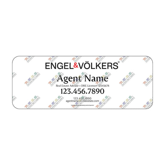 Engel & Volkers - Car Magnetic Sign | 9x24 (PAIR) - R.E.S.S. - Real Estate Signs & Services