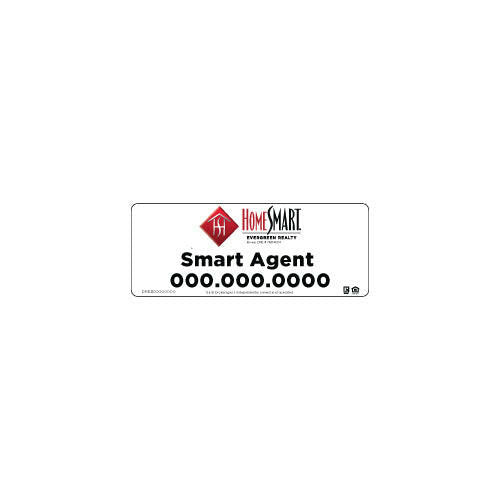 HomeSmart - Car Magnetic Sign | 9x24 (PAIR) - R.E.S.S. - Real Estate Signs & Services