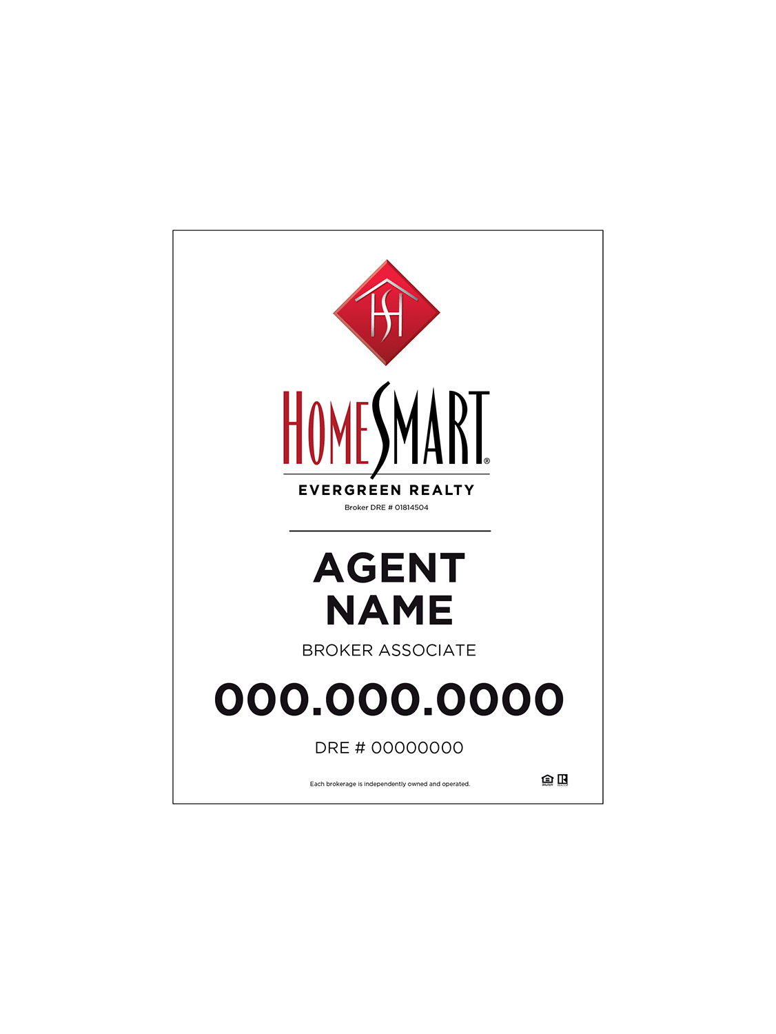 HomeSmart - Listing Sign | 18x24 - R.E.S.S. - Real Estate Signs & Services