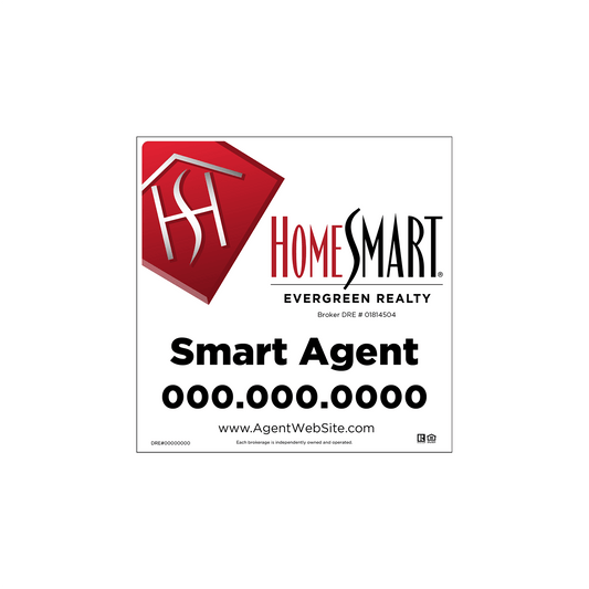 HomeSmart - Listing Sign | 24x24 - R.E.S.S. - Real Estate Signs & Services