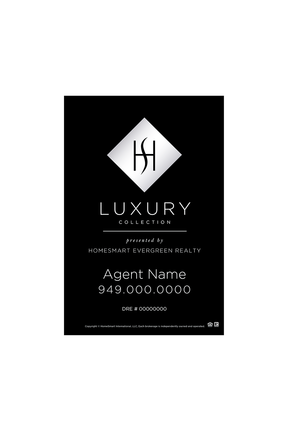 HomeSmart - Luxury Listing Sign | 24x36