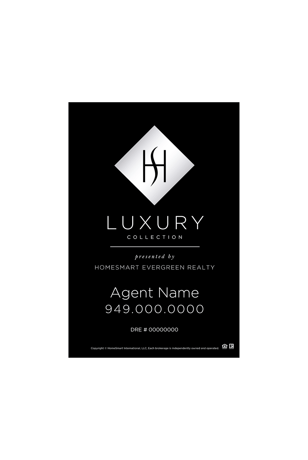 HomeSmart - Luxury Listing Sign | 24x36