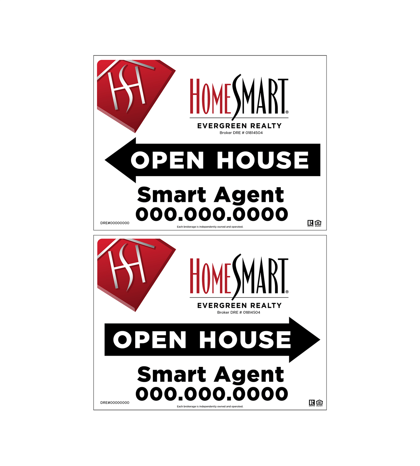 HomeSmart - Open House Sign | 24x18 - R.E.S.S. - Real Estate Signs & Services