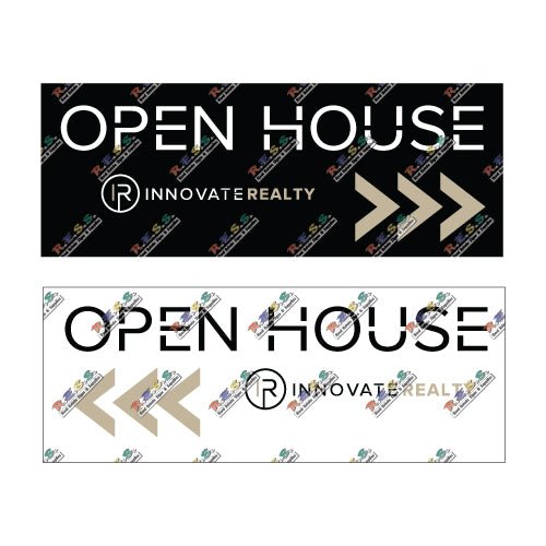 Innovate Realty - Open House Signs | 24x9 - R.E.S.S. - Real Estate Signs & Services