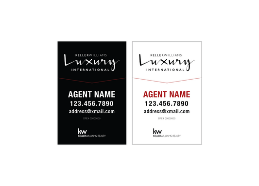 Keller Williams Luxury - Listing Sign | 12x18 - R.E.S.S. - Real Estate Signs & Services