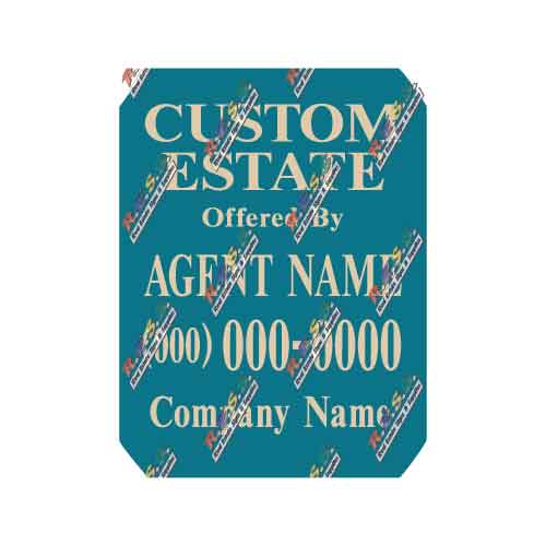 Los Ranchos Estates - Listing Sign with Post - R.E.S.S. - Real Estate Signs & Services