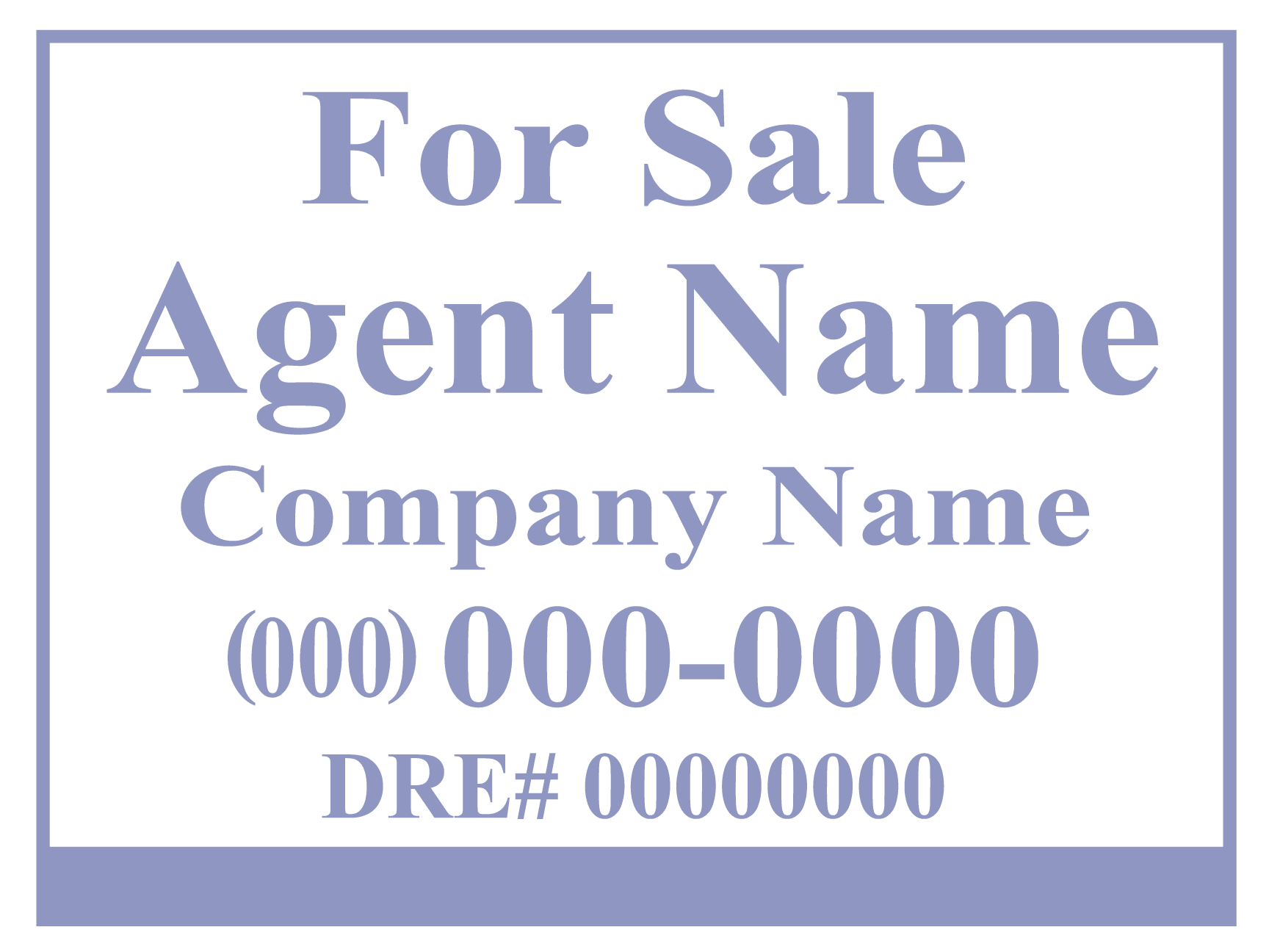 Marbella - Listing Sign