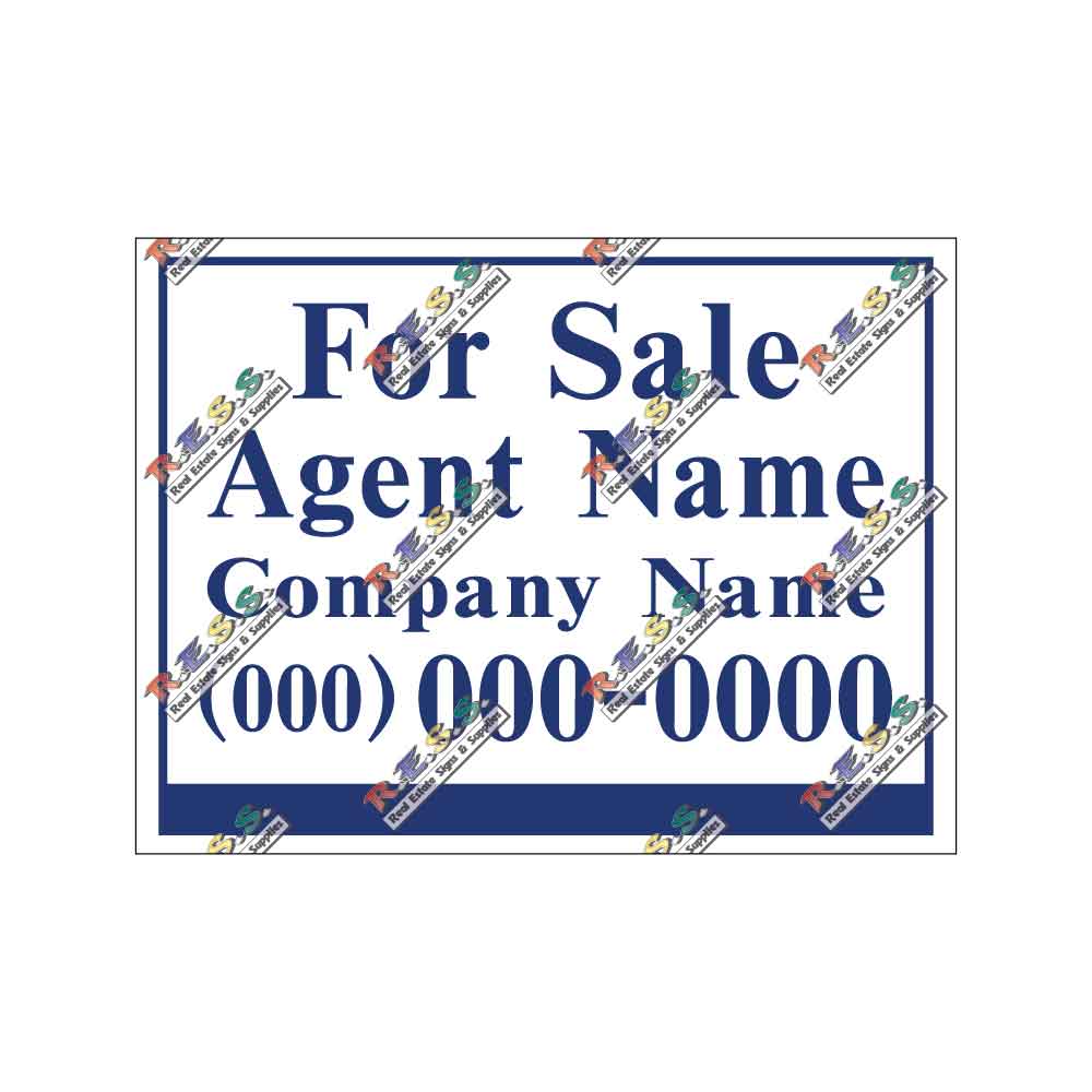 Marbella - Listing Sign - R.E.S.S. - Real Estate Signs & Services