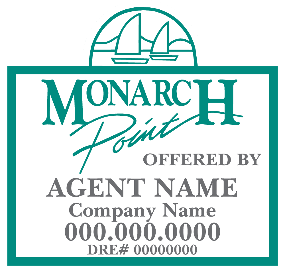 Monarch Point - Listing Sign - R.E.S.S. - Real Estate Signs & Services