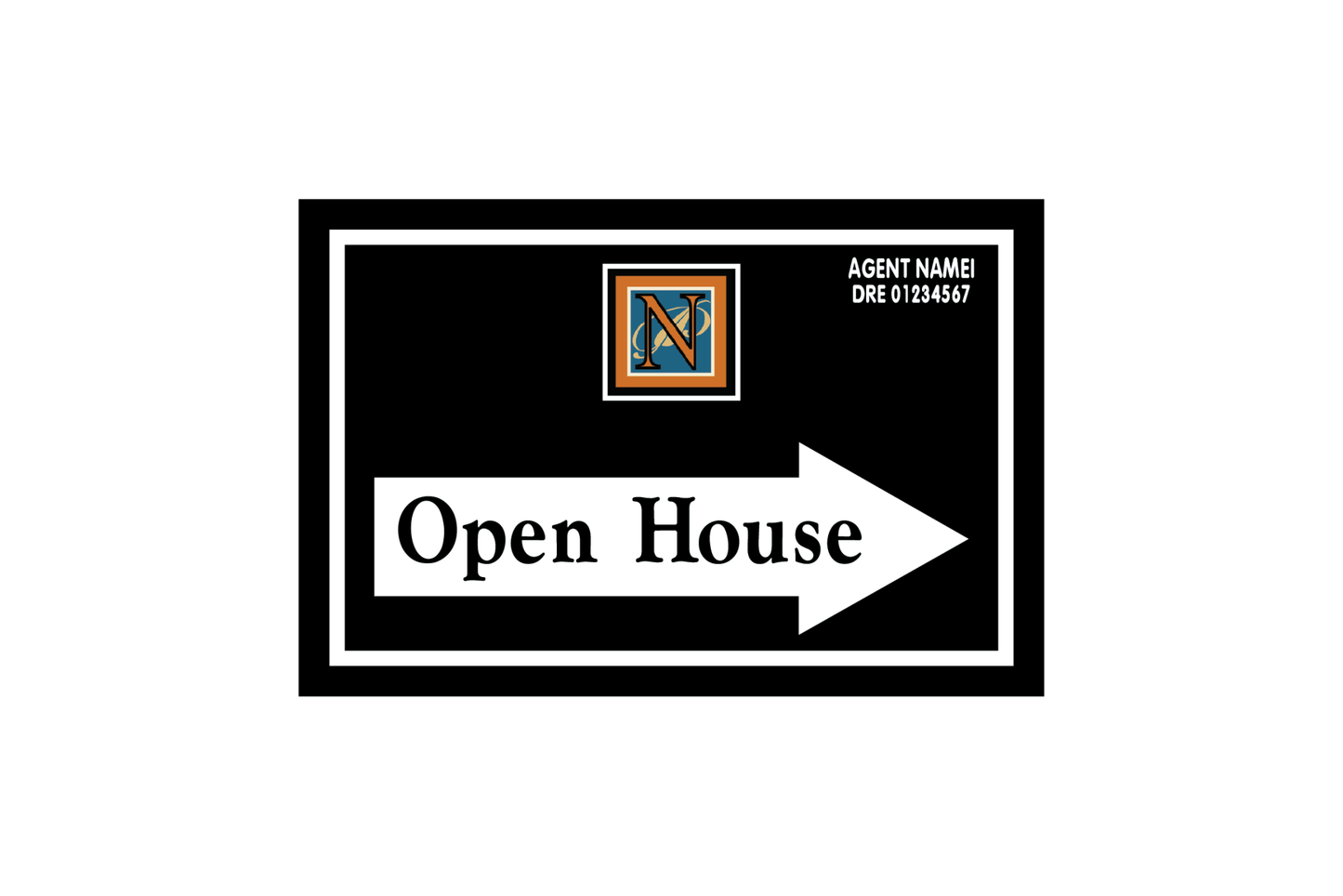 Northpark - Open House Signs - R.E.S.S. - Real Estate Signs & Services