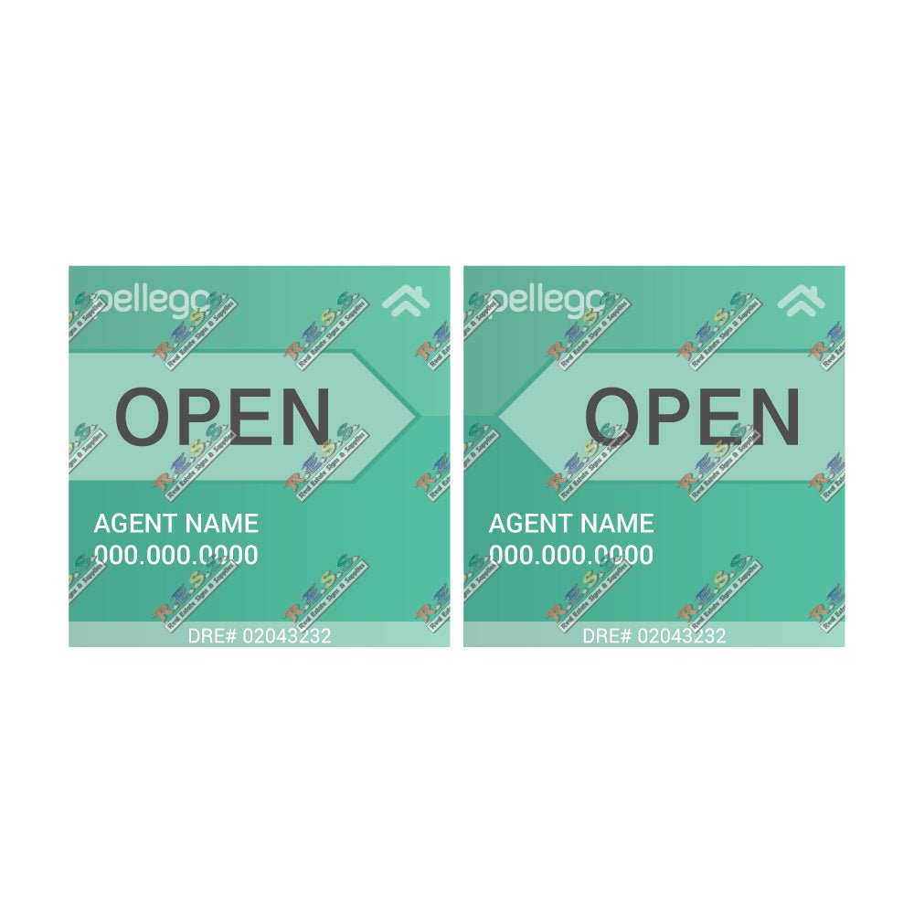 Pellego - Open House Signs