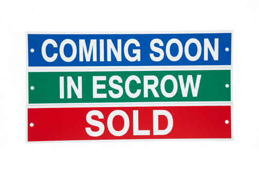 Rider Bundle - Coming Soon | In Escrow | Sold - R.E.S.S. - Real Estate Signs & Services