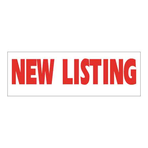 Rider - New Listing - R.E.S.S. - Real Estate Signs & Services