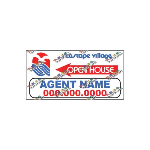 Seascape Village - Open House Signs - R.E.S.S. - Real Estate Signs & Services