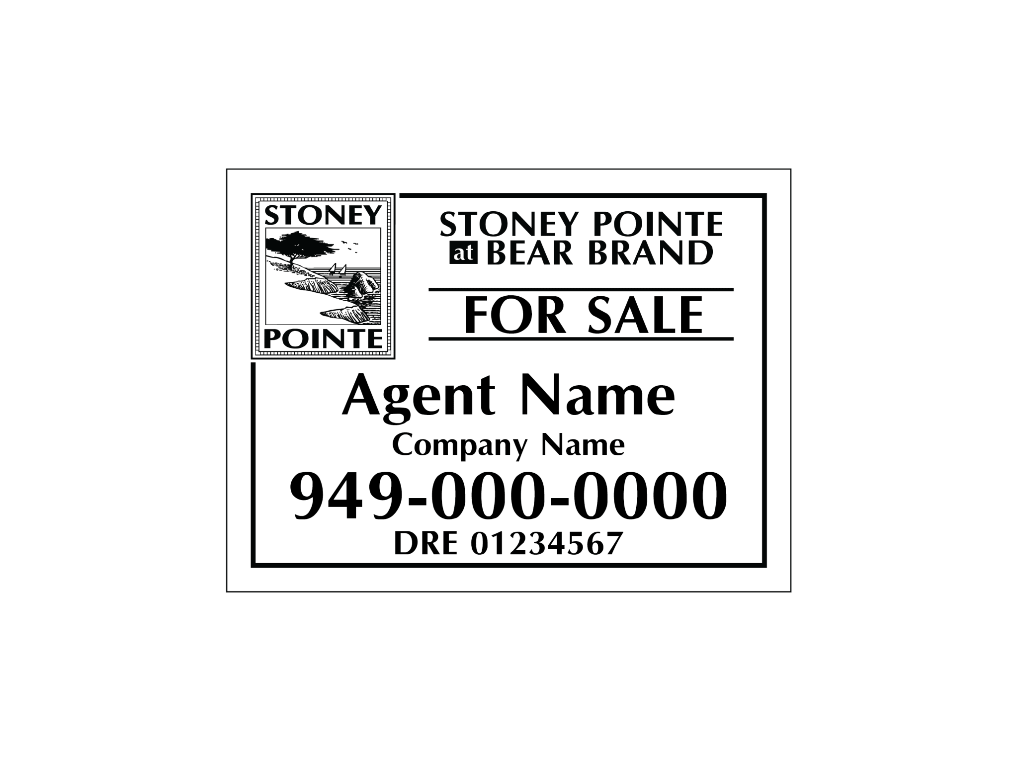 Stoney Pointe - Listing Sign – R.E.S.S. - Real Estate Signs & Services
