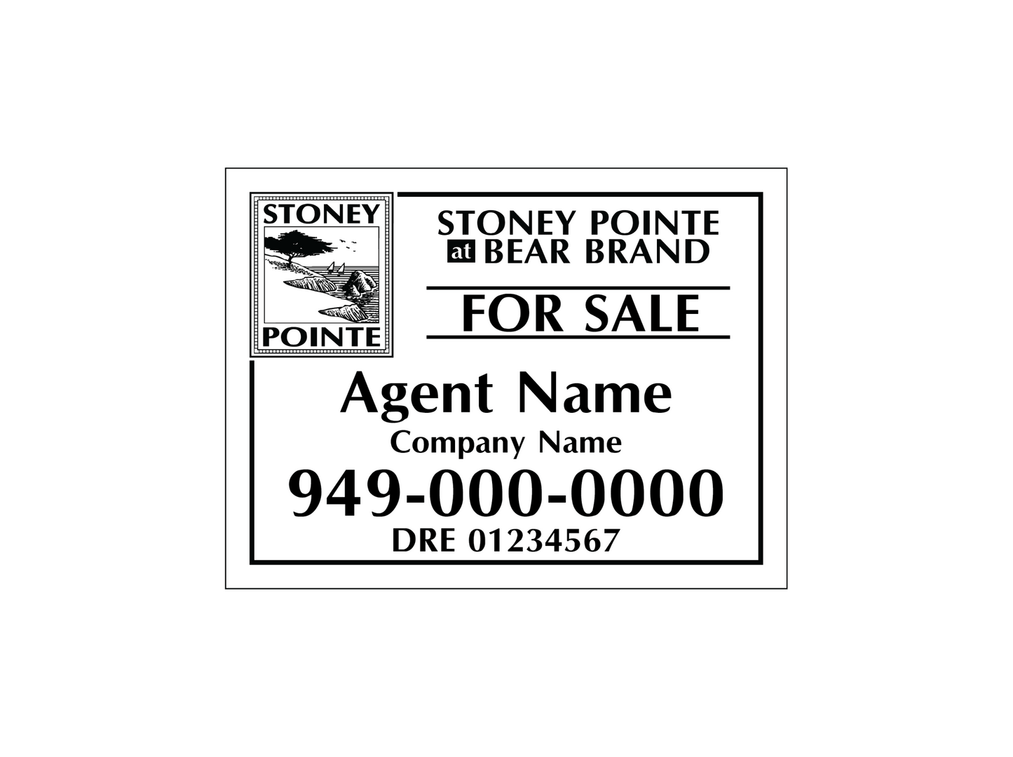 Stoney Pointe - Listing Sign - R.E.S.S. - Real Estate Signs & Services