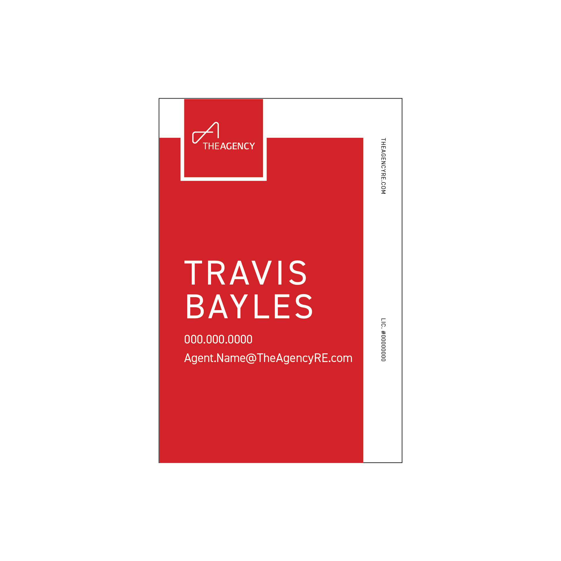 The Agency - Listing Sign | 12x18